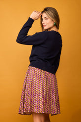 Geometric Top Skirt